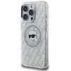 „Karl Lagerfeld IML“ „Karl Head“ logotipo „MagSafe“ dėklas, skirtas „iPhone 16 Pro Max“ – pilkas