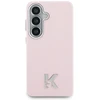 Dėklas Karl Lagerfeld K Metal Logo MagSafe Samsung Galaxy S26 rožinės spalvos