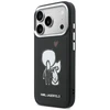 „Karl Lagerfeld“ „Karl & Choupette“ logotipo „MagSafe“ dėklas, skirtas „iPhone 17 Pro“ – Juodas