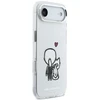 „Karl Lagerfeld Karl & Choupette Back MagSafe“ dėklas, skirtas „iPhone Air“ – skaidrus