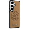 Dėklas Karl Lagerfeld Perforated KL MagSafe Samsung Galaxy S26 rudos spalvos