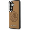 Dėklas Karl Lagerfeld Perforated KL MagSafe Samsung Galaxy S26 rudos spalvos