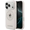 Dėklas Karl Lagerfeld Point & Choupette Sketch MagSafe Case for iPhone 17 Pro Max - Rožinė