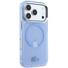 Dėklas Lacoste IML Šerkšnuotas MagSafe, skirtas iPhone 18 Pro / 17 Pro, mėlynas