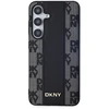 Samsung Galaxy S24 DKNY Hardcase Leather Checkered Mono Pattern MagSafe (DKHMS24SPCPVSLK) dėklas telefonui juodos spalvos
