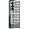 DKNY PU Leather Repeat Pattern Bottom Stripe MagSafe Samsung Galaxy Z Fold6 dėklas telefonui rudos spalvos