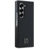 DKNY PU Leather Stack Logo MagSafe Samsung Galaxy Z Fold6 dėklas telefonui juodos spalvos