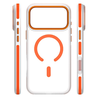 Dėklas Telforceone Etteri Icy Mag case for iPhone 17 Pro / 18 Pro oranžinis