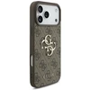 Dėklas Guess 4G Big Logo skirtas iPhone 17 Pro Max rudos spalvos