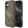 Dėklas Guess 4G Big Logo skirtas Apple iPhone 17 rudos spalvos