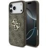 Dėklas Guess 4G Big Logo skirtas Apple iPhone 17 Pro Max rudos spalvos