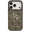 Dėklas Guess 4G Big Logo skirtas Apple iPhone 17 Pro rudos spalvos