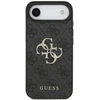 Dėklas Guess 4G Big Logo skirtas iPhone 17 Air juodos spalvos