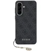Guess 4G Charm dėklas skirtas Samsung Galaxy A57 juodos spalvos