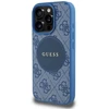 Guess 4G Circle Classic Logo MagSafe dėklas iPhone 16 Pro Max - mėlynas