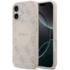 Dėklas Guess 4G Circle Classic Logo MagSafe Apple iPhone 17 rožinės spalvos