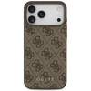 Guess 4G Classic Dėklas Apple iPhone 17 Pro Max rudos spalvos