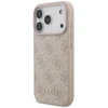Guess 4G Classic Dėklas Apple iPhone 17 Pro rožinės spalvos