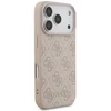 Guess 4G Classic Dėklas Apple iPhone 17 Pro rožinės spalvos
