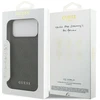 Guess 4G Classic dėklas skirtas Apple iPhone 17 Pro Max juodos spalvos