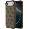 Guess 4G Classic dėklas skirtas Apple iPhone 17 Air rudos spalvos