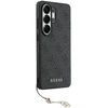 Dėklas Guess 4G Classic Logo Charm MagSafe Samsung Galaxy S26 Ultra juodos spalvos