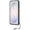 Dėklas Guess 4G Classic Logo Charm MagSafe Samsung Galaxy S26 juodos spalvos