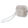 Guess PU 4G Classic Logo Pearl Strap dėklas skirtas Apple AirPods Pro 3 rožinės spalvos