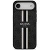 Guess 4G Printed Stripes MagSafe - dėklas skirtas Apple iPhone Air juodas