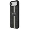 Guess 4G Printed Stripes MagSafe - dėklas skirtas Apple iPhone Air juodas