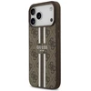 GUESS dėklas, skirtas IPHONE 17 Pro Max, suderinamas su MagSafe GUHMP17XP4RPSW (4G spausdintos juostelės), rudas