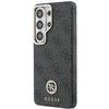 Guess PU Leather 4G Strass Logo Gold Frame Magnetic dėklas skirtas Samsung Galaxy S26 Ultra juodos spalvos
