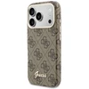 GUESS dėklas, skirtas IPHONE 17 Pro, suderinamas su MagSafe GUHMP17L5P4FWMSW (PU FW 4G Script) ruda