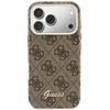 GUESS dėklas, skirtas IPHONE 17 Pro, suderinamas su MagSafe GUHMP17L5P4FWMSW (PU FW 4G Script) ruda