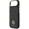 Guess 4G Strass Logo & Big Strap Metal Mygtukai MagSafe dėklas skirtas Apple iPhone Air juodos spalvos