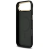 Guess 4G Strass Logo & Big Strap Metal Mygtukai MagSafe dėklas skirtas iPhone Air juodos spalvos