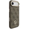 „Guess 4G Strass Logo MagSafe“ dėklas, skirtas „iPhone Air“ – rudas