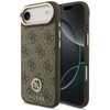 „Guess 4G Strass Logo MagSafe“ dėklas, skirtas „iPhone Air“ – rudas