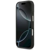 GUESS dėklas, skirtas IPHONE 17 Pro, suderinamas su MagSafe GUHMP17LP4GRMDEK (PU W/ 4G Strass Logo) juodas