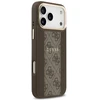 „Guess 4G Stripe MagSafe“ dėklas, skirtas „iPhone 17 Pro Max“ – ruda