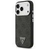 „Guess 4G“ trikampio logotipo „MagSafe“ dėklas Apple iPhone 17 Pro juodas
