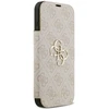 Dėklas Guess Book 4G Metal Logo Case, skirta iPhone 18 Pro Max / 17 Pro Max - Rožinė