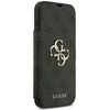 Dėklas Guess Book 4G Metal Logo Case for iPhone 18 Pro Max / 17 Pro Max - Juoda