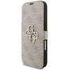 Dėklas Guess Book 4G Metal Logo Case for iPhone 18 Pro / 17 Pro - Rožinė
