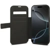 Guess Book 4G Metal Logo Dėklas Apple iPhone 17 Pro rudos spalvos
