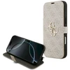 Dėklas Guess Book 4G Metal Logo Case for iPhone 17 Pro Max / pink