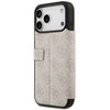 Dėklas Guess Book 4G Metal Logo Case for iPhone 17 Pro Max / pink