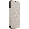 Dėklas Guess Book 4G Metal Logo Case for iPhone 17 Pro Max / pink