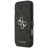 Dėklas Guess Book 4G Metal Logo Case for iPhone 18 Pro Max / 17 Pro Max - Juoda