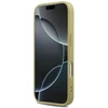 Guess Fixed Glitter Big 4G dėklas skirtas iPhone 17 Pro auksinis